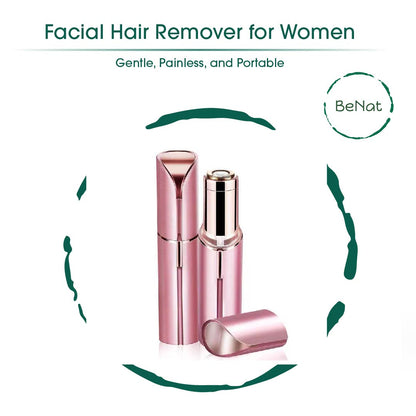 Rechargeable Facial + Eyebrow Hair Removers Set -2 Pack - Trending Wellness Store