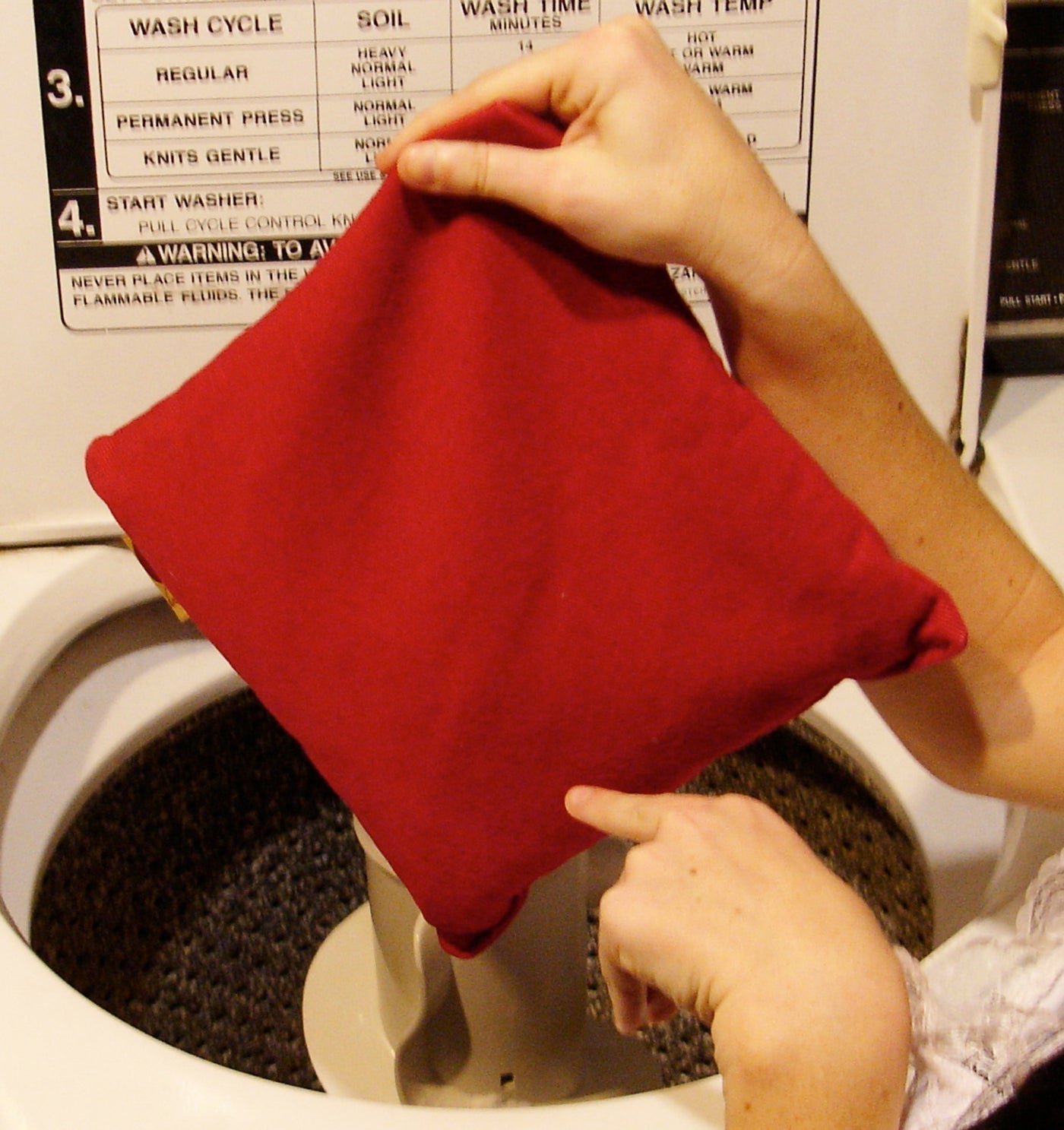 Hot Cherry Square Pillow in Plush Red Ultra-Suede - Trending Wellness Store