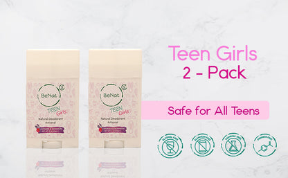2-Pack all-Natural Deodorants for Kids & Teens - Trending Wellness Store