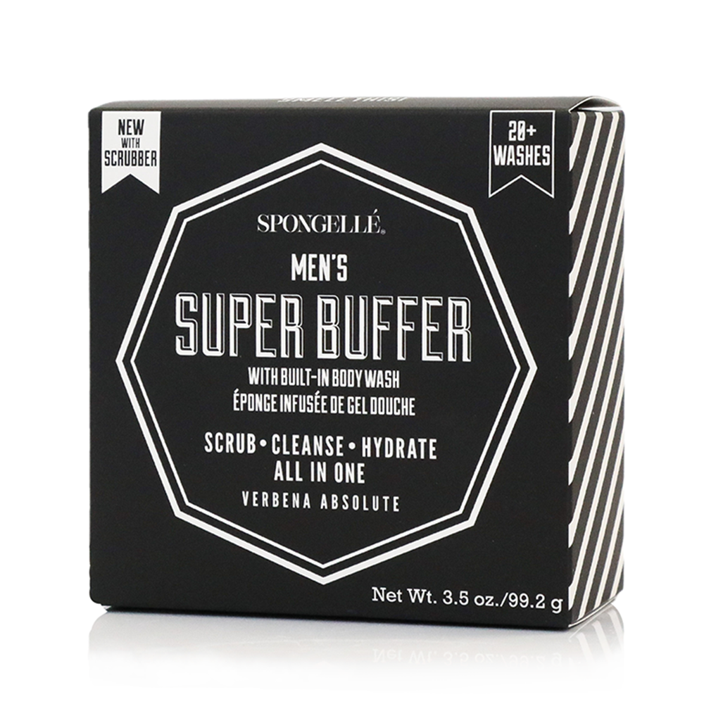 20+ Men's Super Buffer | Black Scrubber - Trending Wellness Store