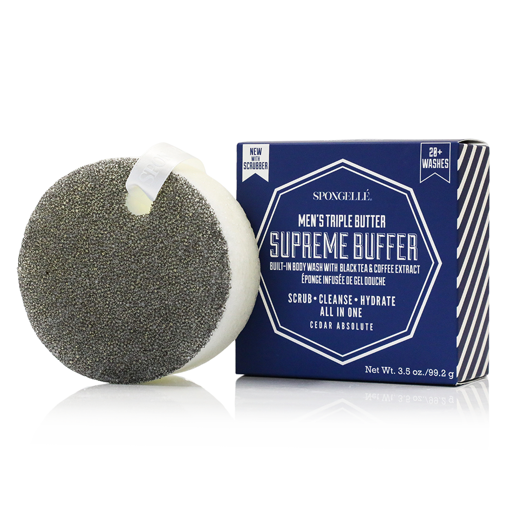 20+ Men's Supreme Buffer | Black Scrubber - Trending Wellness Store