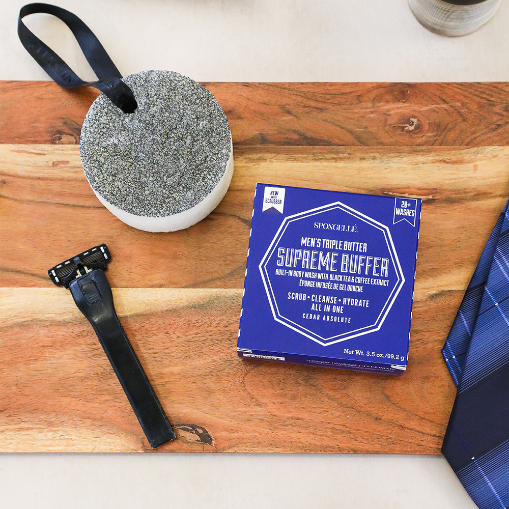 20+ Men's Supreme Buffer | Black Scrubber - Trending Wellness Store