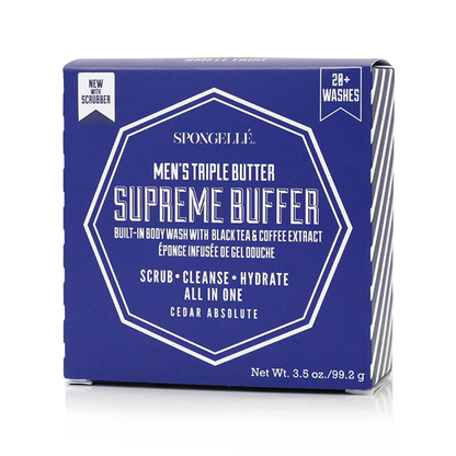 20+ Men's Supreme Buffer | Black Scrubber - Trending Wellness Store