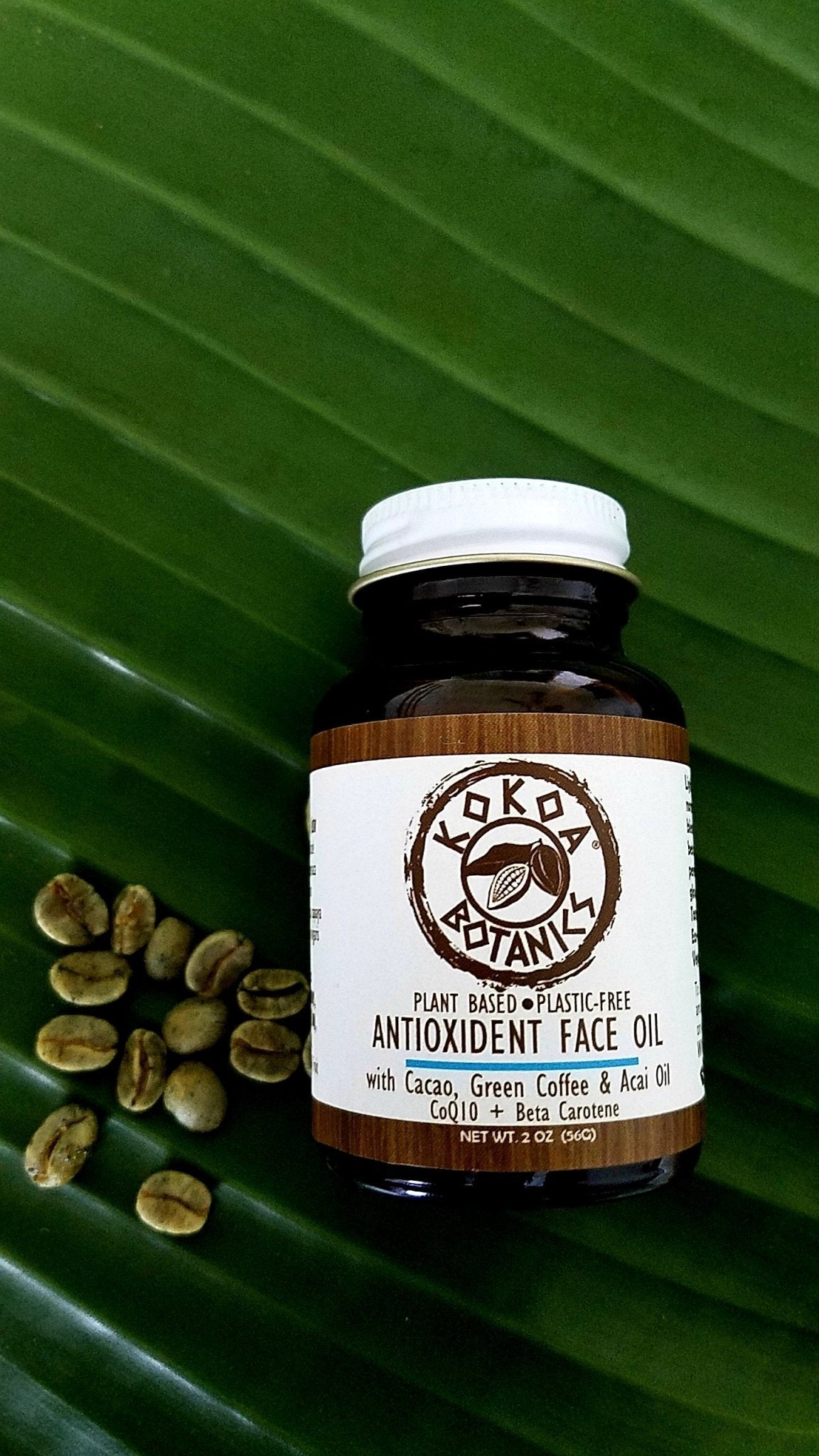 Antioxident Face Oil with Green Coffee & Acai Oil 2 oz - Trending Wellness Store