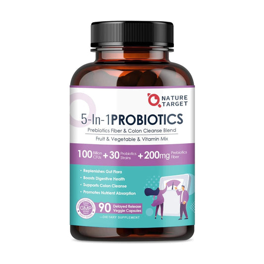 3-in-1 Digestive Health Probiotics, 100 Billion CFUs, 200mg - Trending Wellness Store