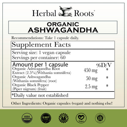Organic Ashwagandha - Trending Wellness Store