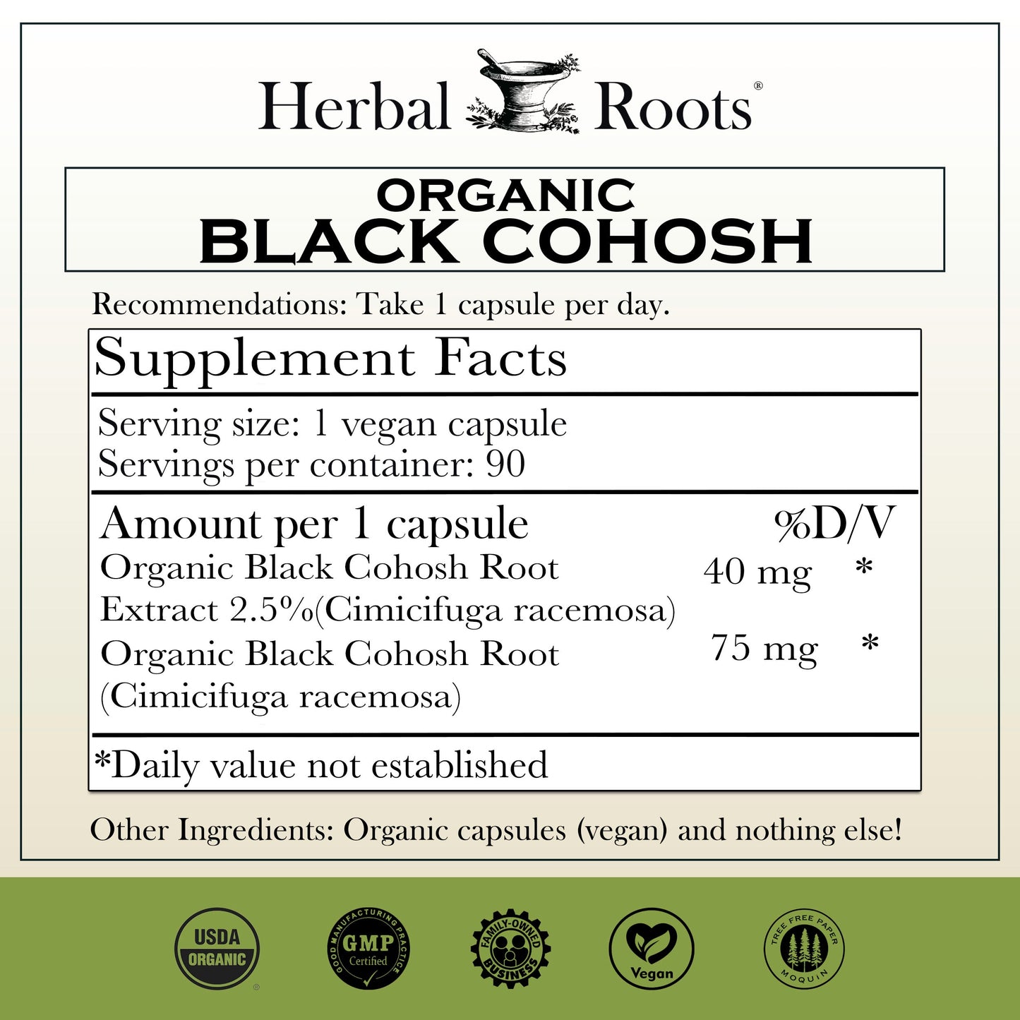 Organic Black Cohosh - Trending Wellness Store