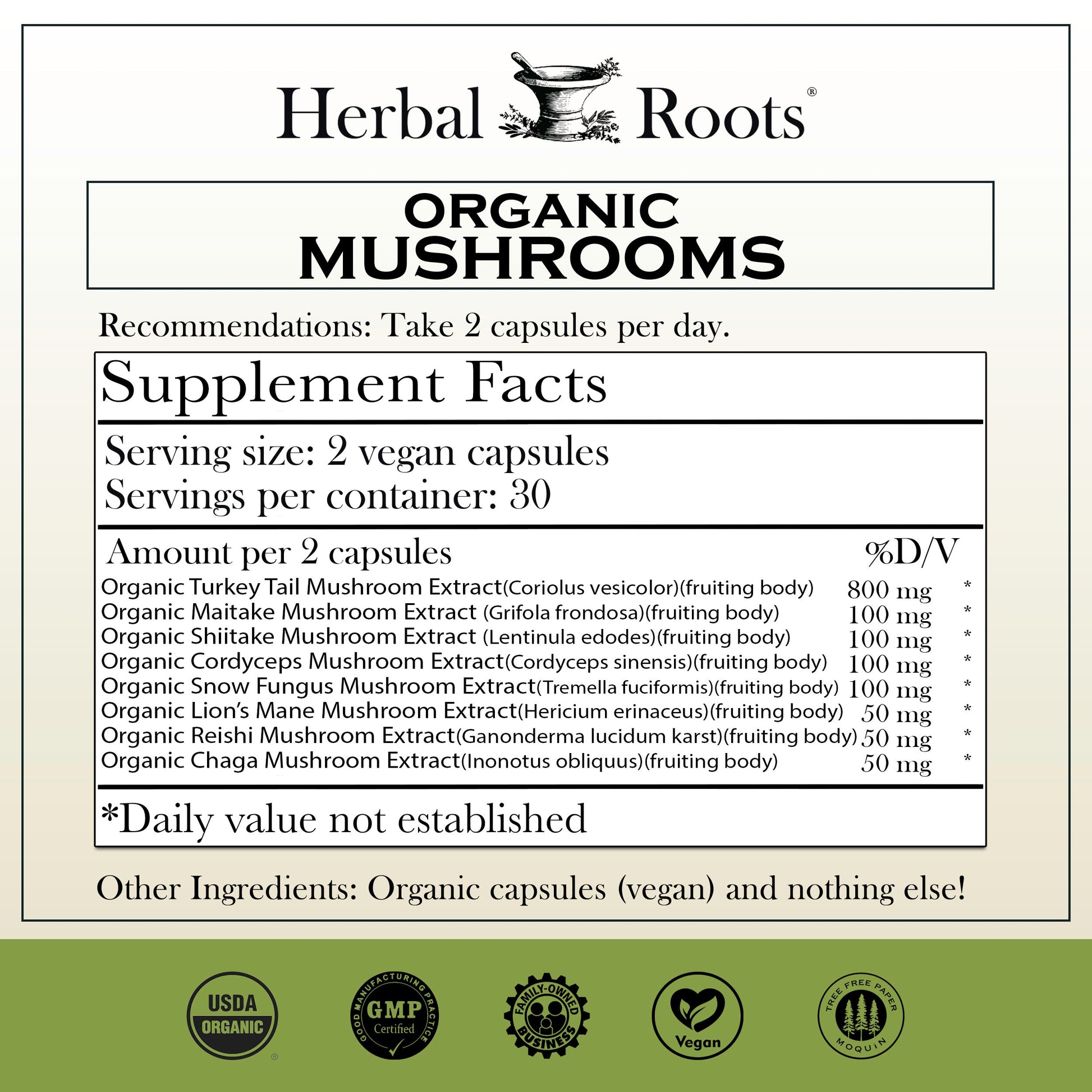 Organic Mushrooms Blend - Trending Wellness Store