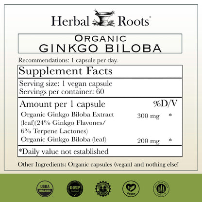Organic Ginkgo Biloba - Trending Wellness Store