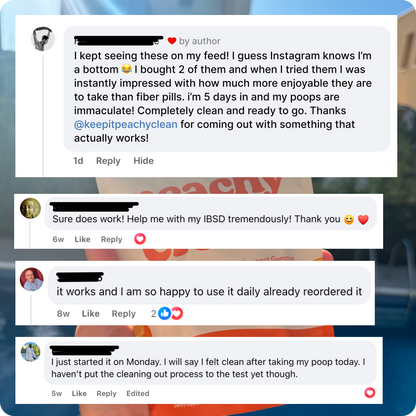 Peachy Clean Pre+Probiotic Fiber Gummies - Trending Wellness Store