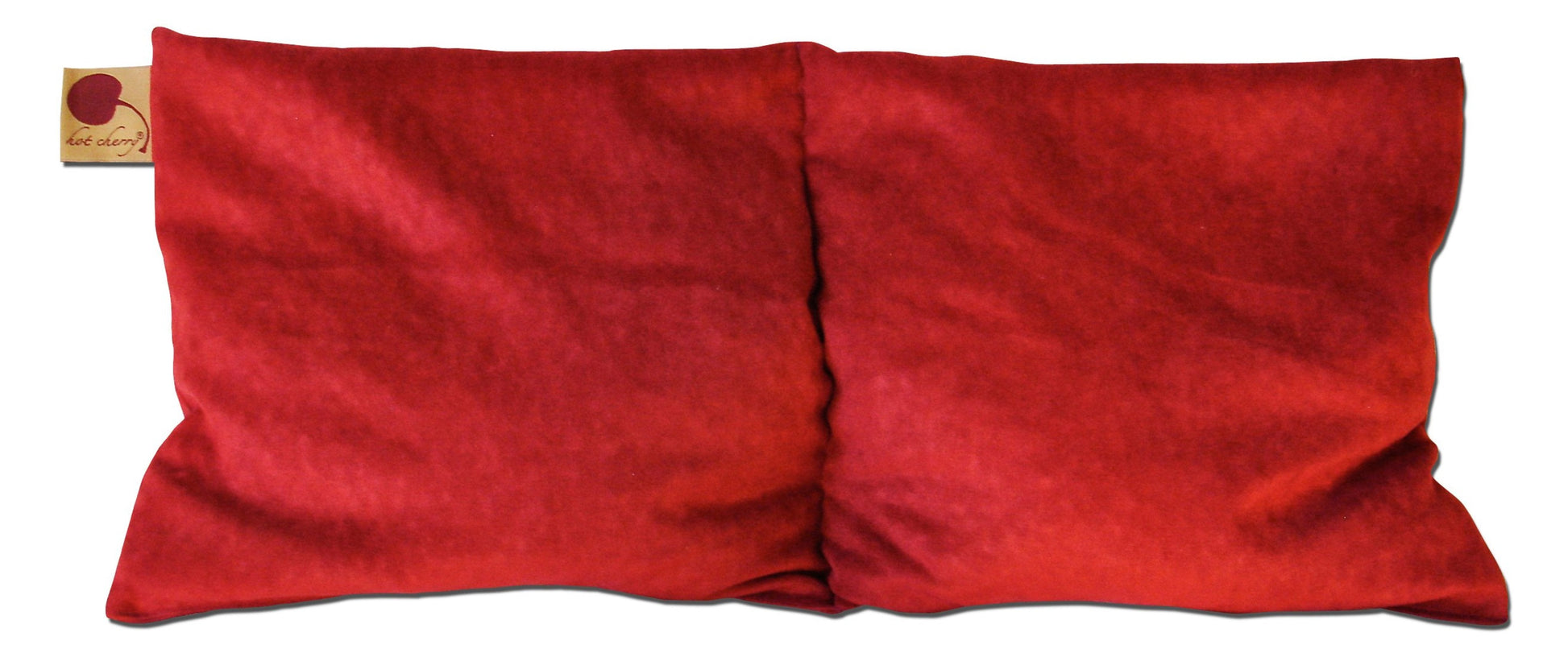 Hot Cherry Double Square Pillow in Plush Red Ultra-Suede - Trending Wellness Store