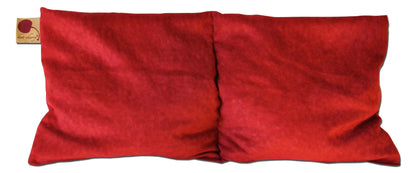 Hot Cherry Double Square Pillow in Plush Red Ultra-Suede - Trending Wellness Store