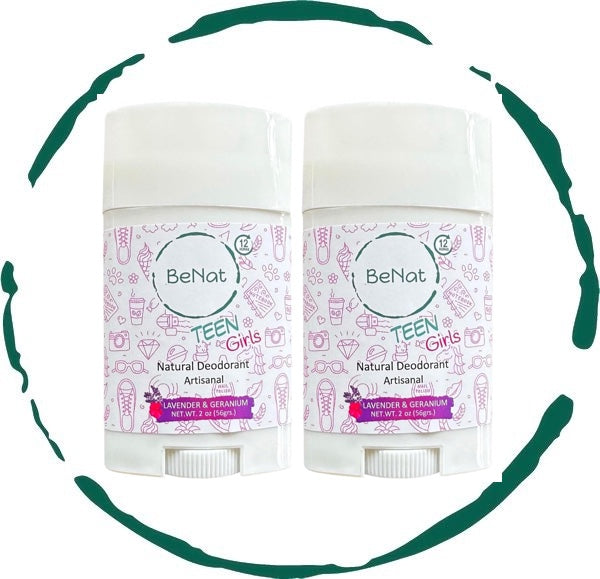 2-Pack all-Natural Deodorants for Kids & Teens - Trending Wellness Store