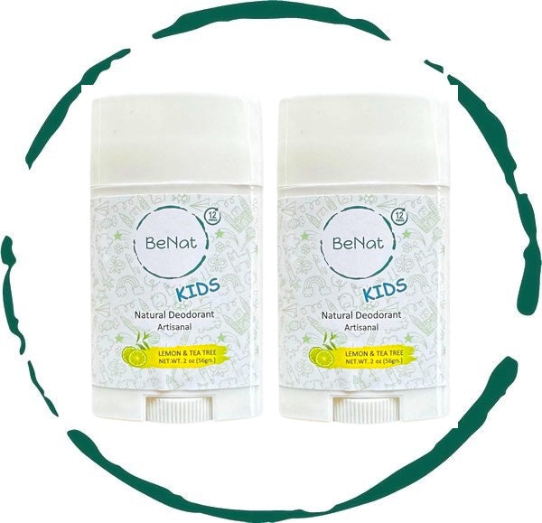 2-Pack all-Natural Deodorants for Kids & Teens - Trending Wellness Store