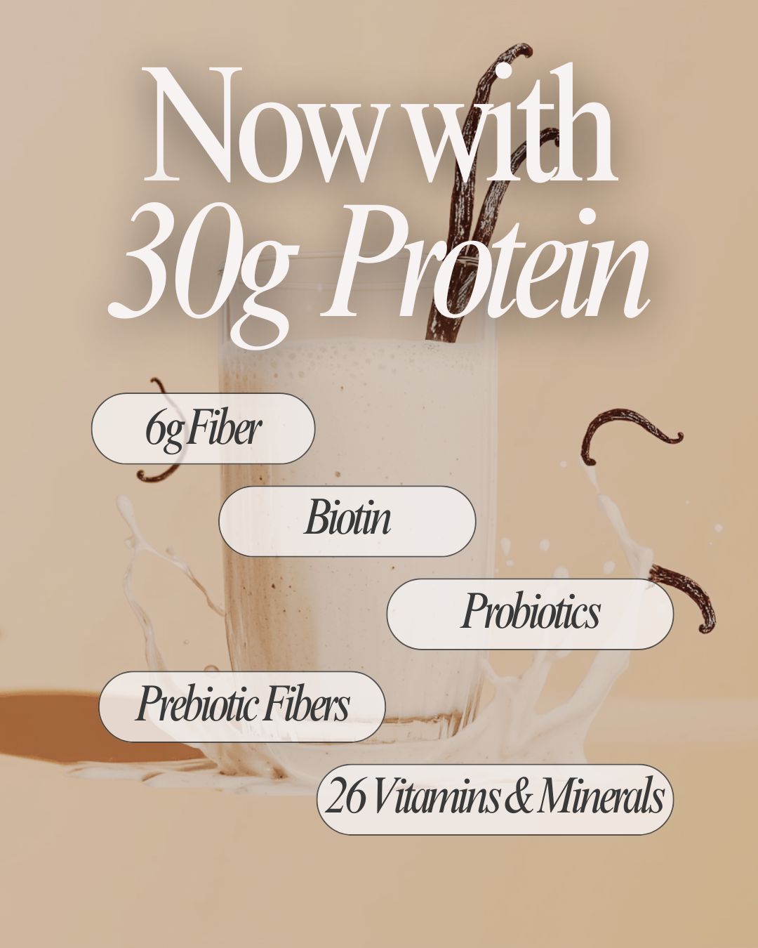 30G Protein Vanilla Biocare Dietary Beverage (14-Count) - Trending Wellness Store