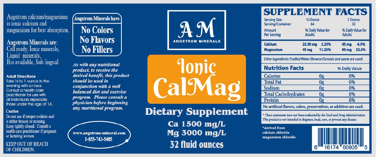 32 oz Angstrom Cal-Mag Supplement by Angstrom Minerals - Trending Wellness Store