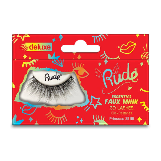 RUDE Essential Faux Mink Deluxe 3D Lashes - Princess - Trending Wellness Store
