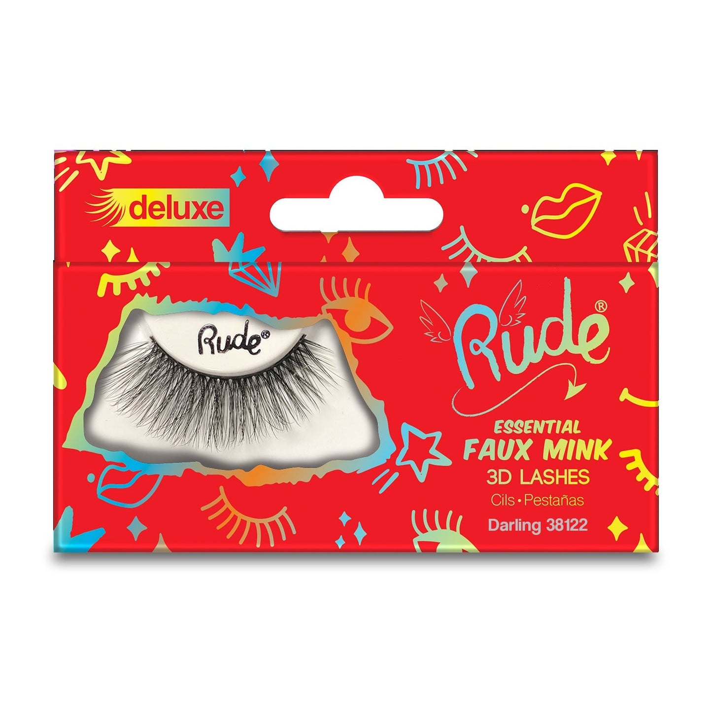 RUDE Essential Faux Mink Deluxe 3D Lashes - Darling - Trending Wellness Store