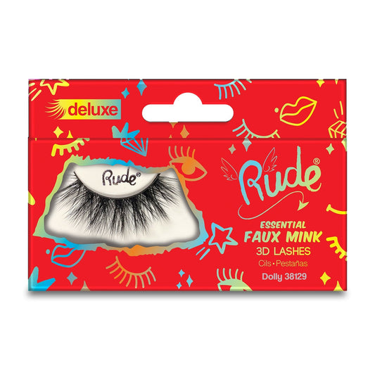 RUDE Essential Faux Mink Deluxe 3D Lashes - Dolly - Trending Wellness Store
