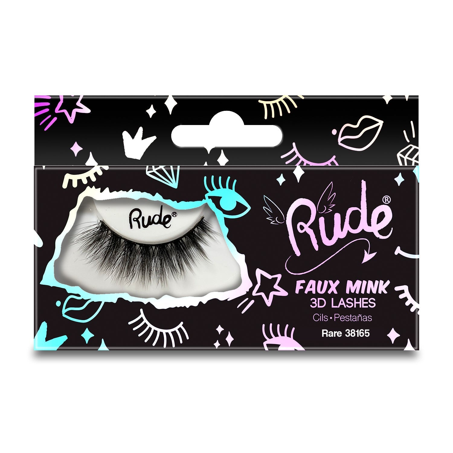 RUDE Essential Faux Mink 3D Lashes - Rare - Trending Wellness Store