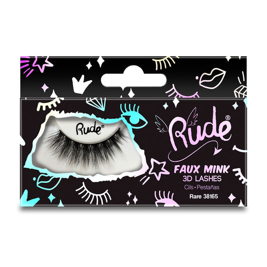 RUDE Essential Faux Mink 3D Lashes - Rare - Trending Wellness Store