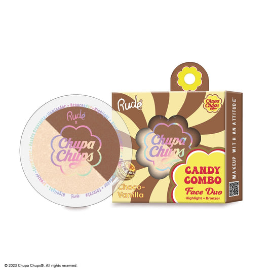 RUDE Chupa Chups Candy Combo Face Duo - Choco-Vanilla - Trending Wellness Store