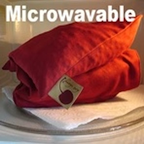 Hot Cherry Triple Square Pillow in Plush Red Ultra-Suede - Trending Wellness Store