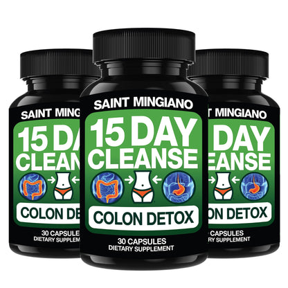3 x Bundle - 15 Day Cleanse | Colon Cleanse & Detox - Trending Wellness Store