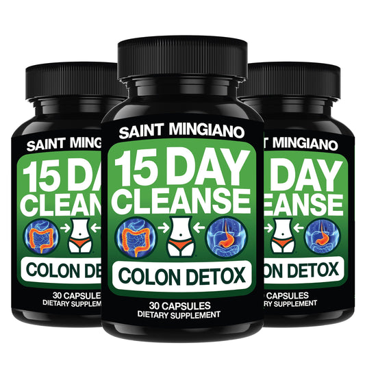 3 x Bundle - 15 Day Cleanse | Colon Cleanse & Detox - Trending Wellness Store