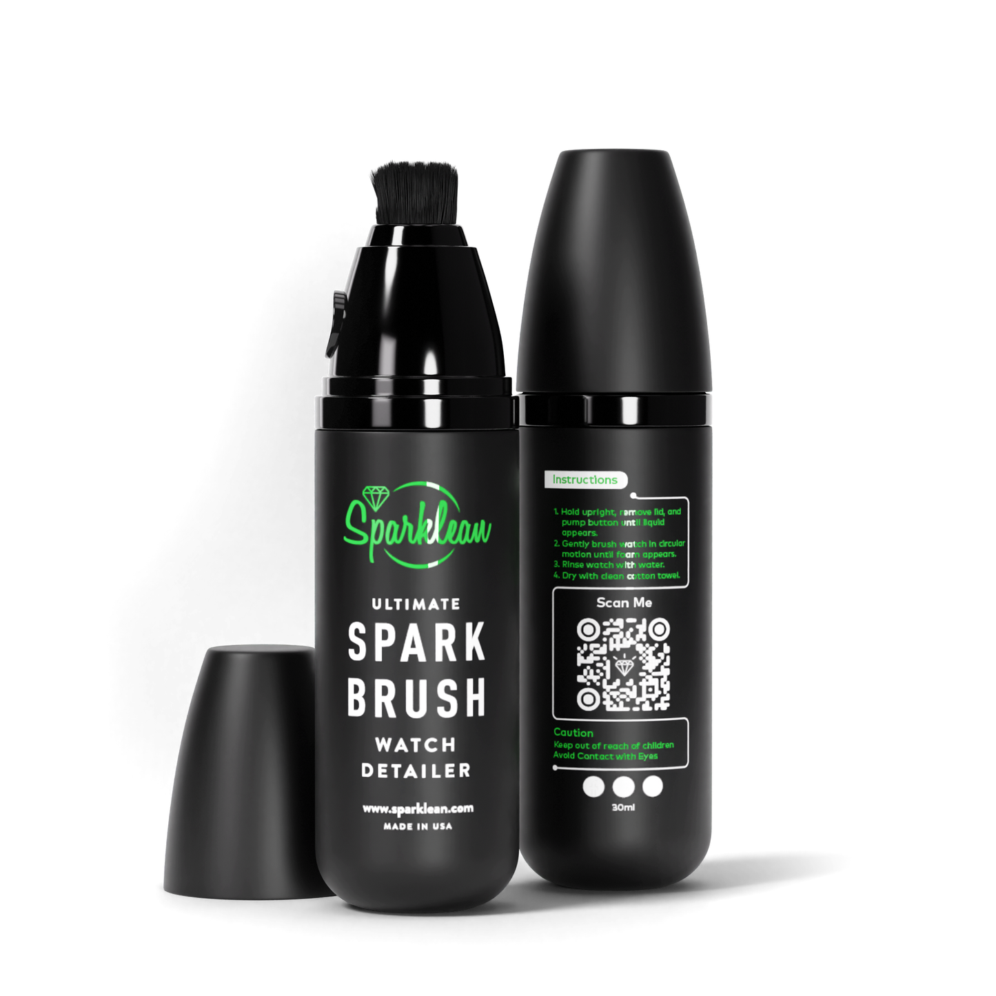 SparkBrush Soft-Bristle Gentle on All Metals, Jewelry, & Watches - Trending Wellness Store