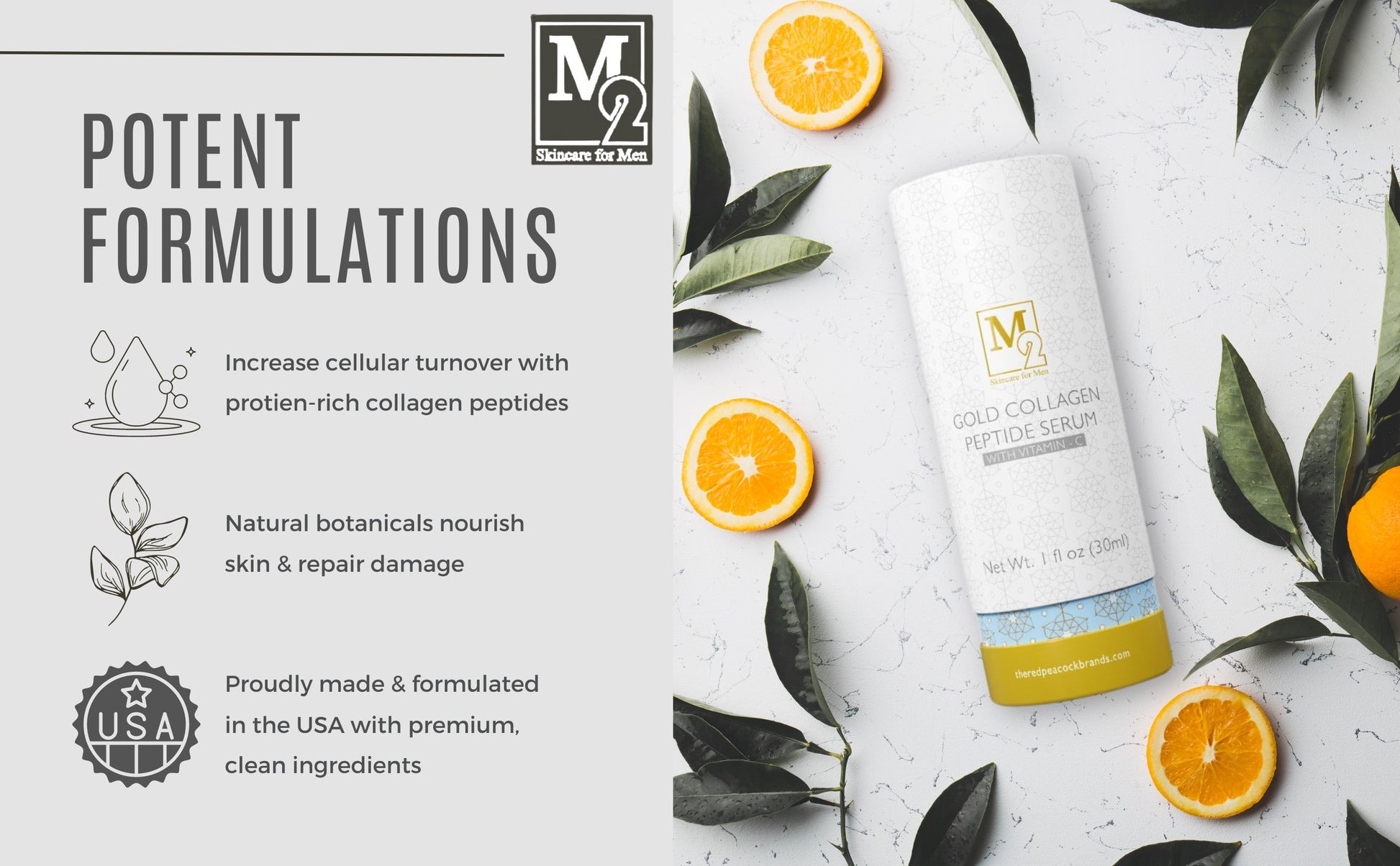 Gold Vegan Collagen Serum with Vitamin C - Trending Wellness Store