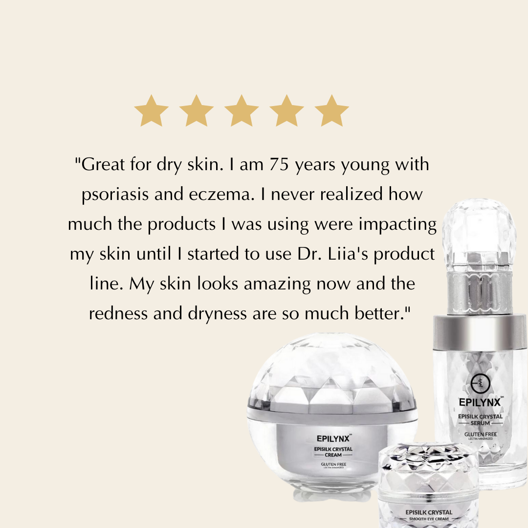 Vegan EpiSilk Crystal Wrinkle Smoothing Face Treatment - Intense Brightening and Firming Wrinkle Fix for Sensitive Skin - Trending Wellness Store