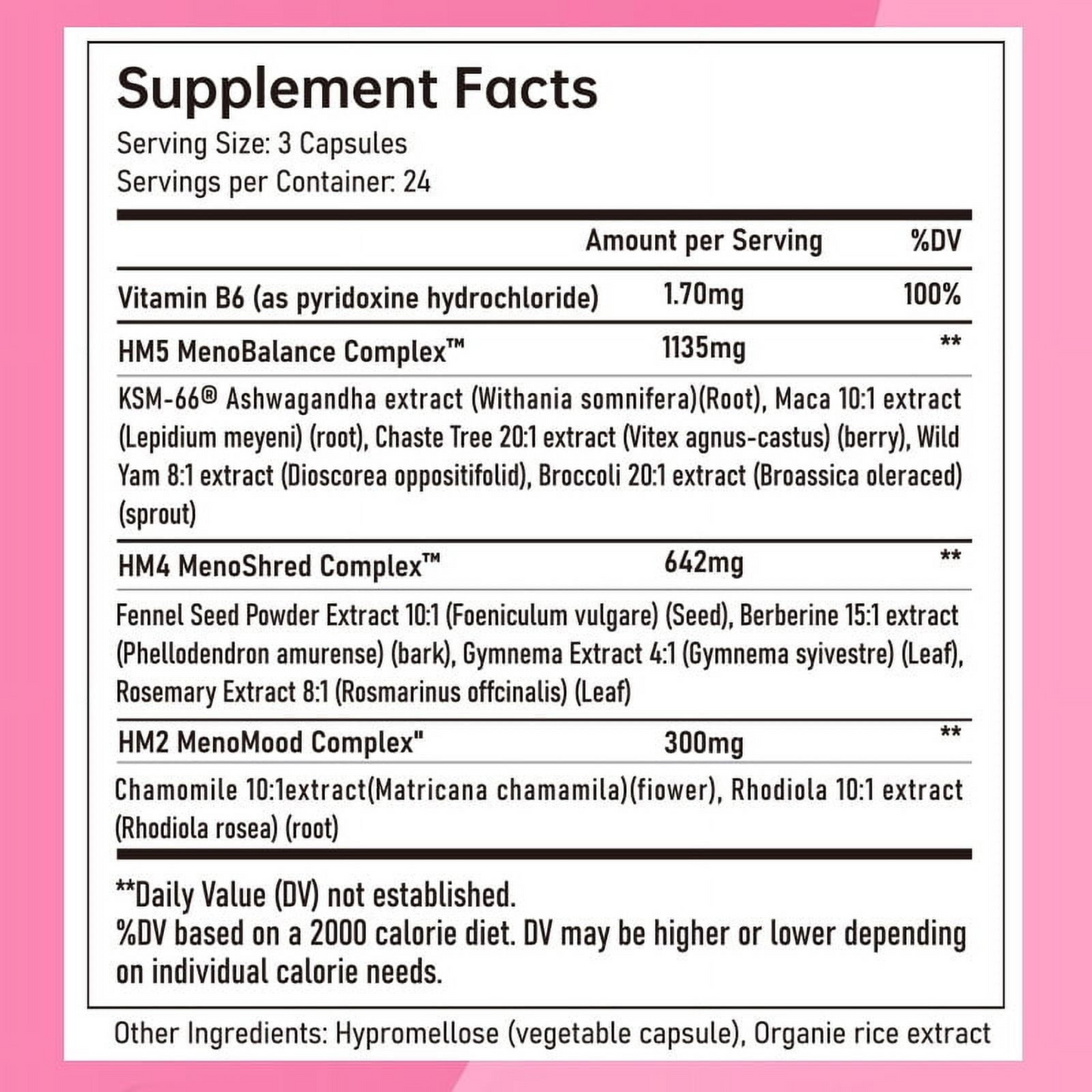 Happy Mammoth Hormone Harmony – Vegan Menopause Support | Hormone Balance, Hot Flash & Mood Relief (72 Capsules) - Trending Wellness Store