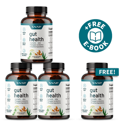 3 Gut Health + 1 Free Container + Free E-Book - Trending Wellness Store