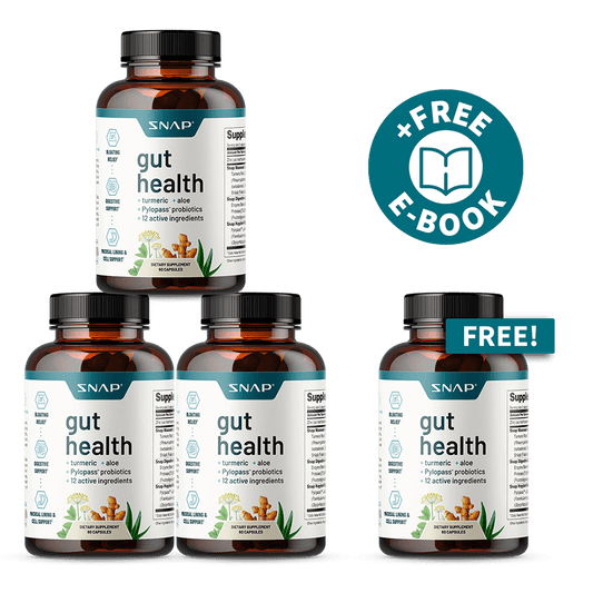 3 Gut Health + 1 Free Container + Free E-Book - Trending Wellness Store