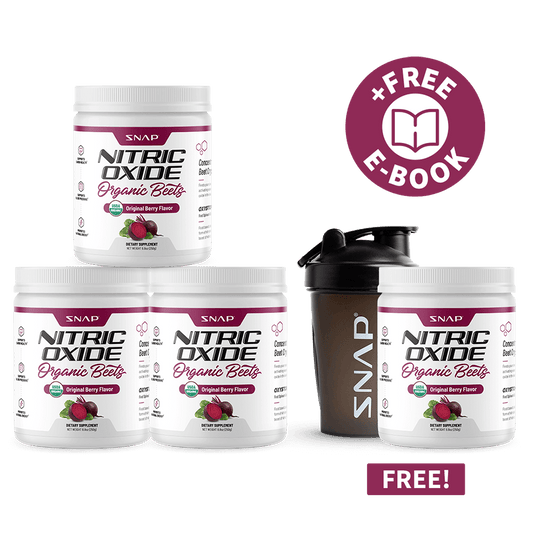 3 NO2 Beets + 1 Free Container + Free Shaker + Free E-Book - Trending Wellness Store