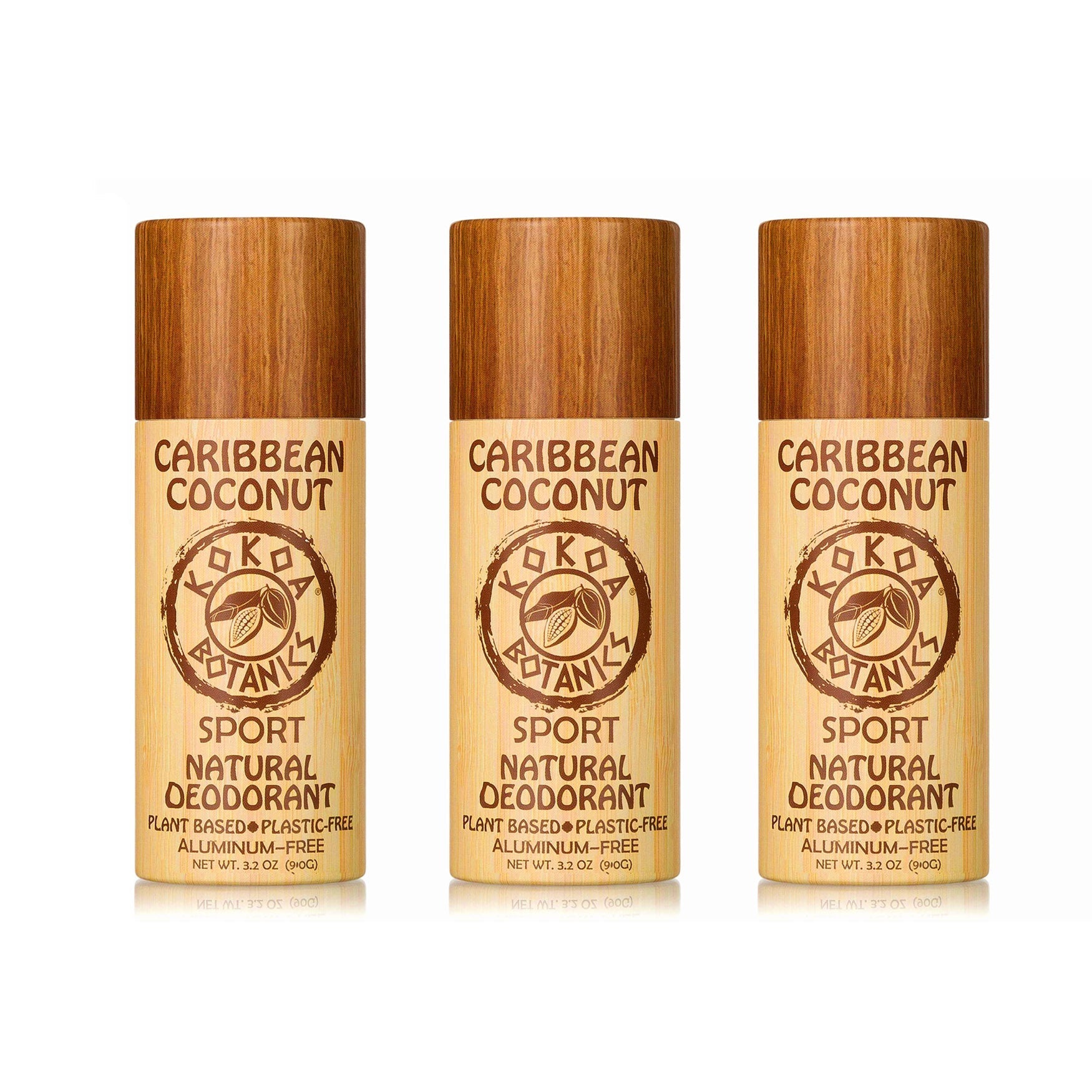 3 Pack Natural Deodorant - Choose Your Variety - Aluminum-Free - Trending Wellness Store