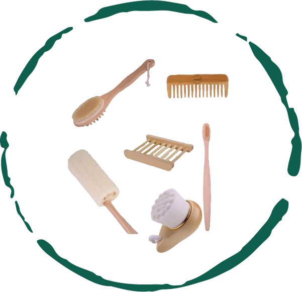 Zero-Waste Bath Accessories Bundle - Trending Wellness Store