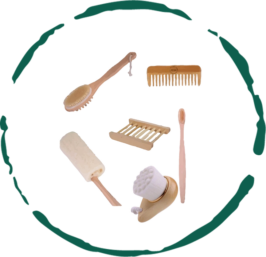 Zero-Waste Bath Accessories Bundle - Trending Wellness Store
