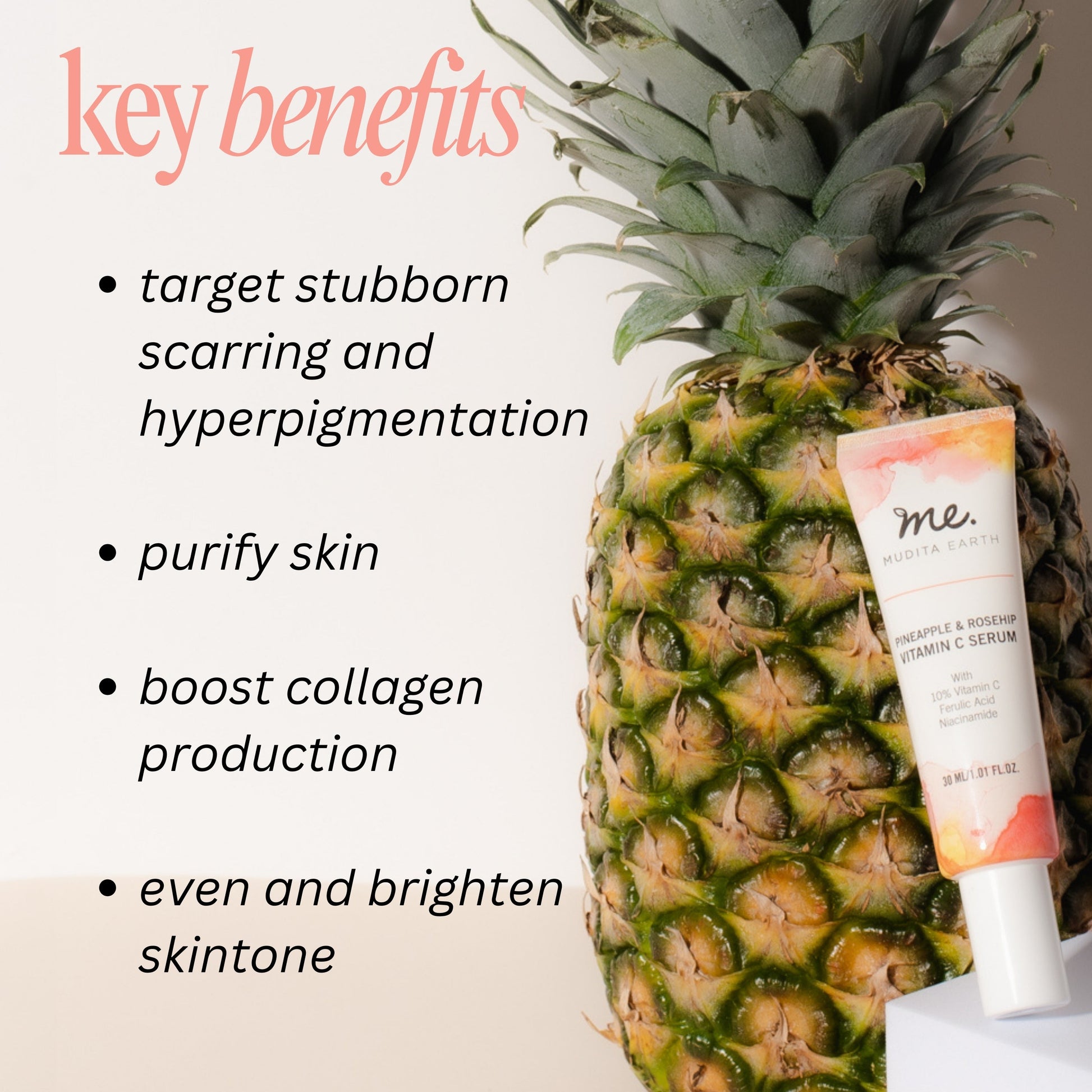 Pineapple & Rosehip Vitamin C Serum - Trending Wellness Store