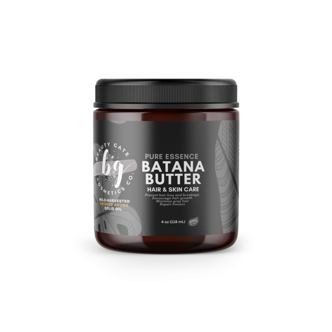Beauty Gate Cosmetics Pure Essence Batana Butter - Dark Brown Solid Batana Oil. - Trending Wellness Store