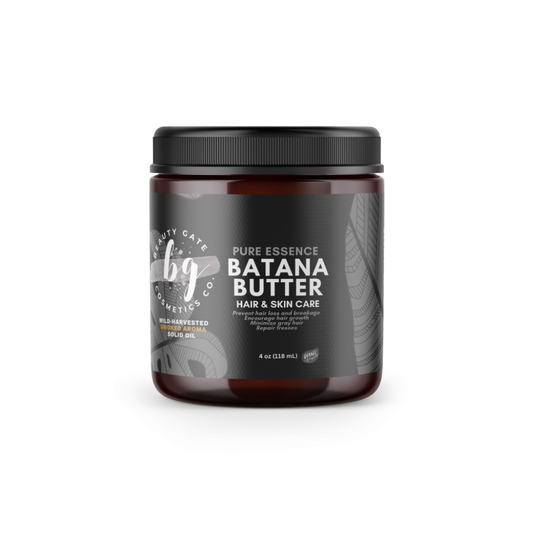 Beauty Gate Cosmetics Pure Essence Batana Butter - Dark Brown Solid Batana Oil. - Trending Wellness Store