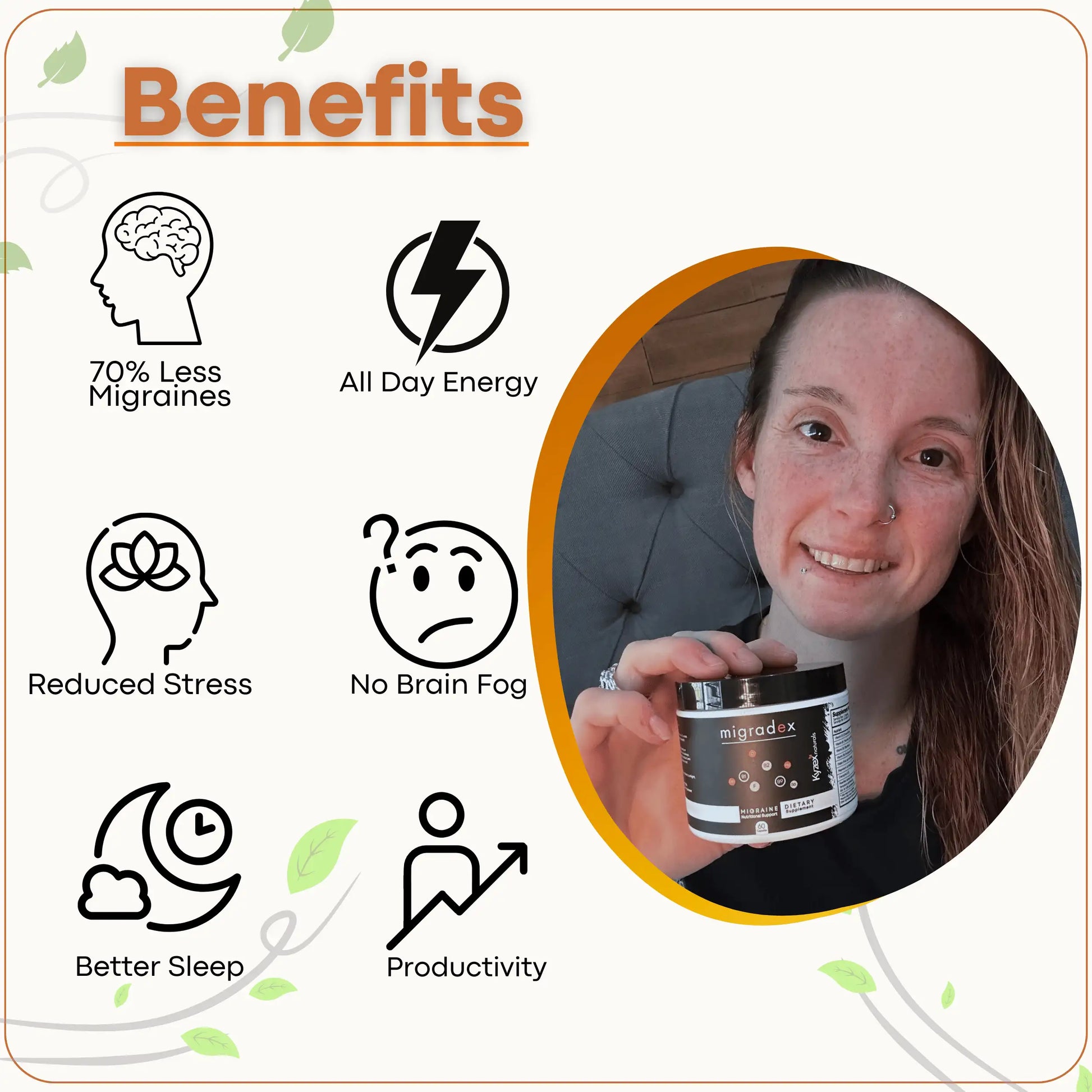 migradex - 9 in 1 migraine supplement - Trending Wellness Store