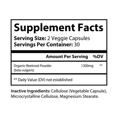 Beetow Beetroot Supplement (60 Capsules) - Trending Wellness Store