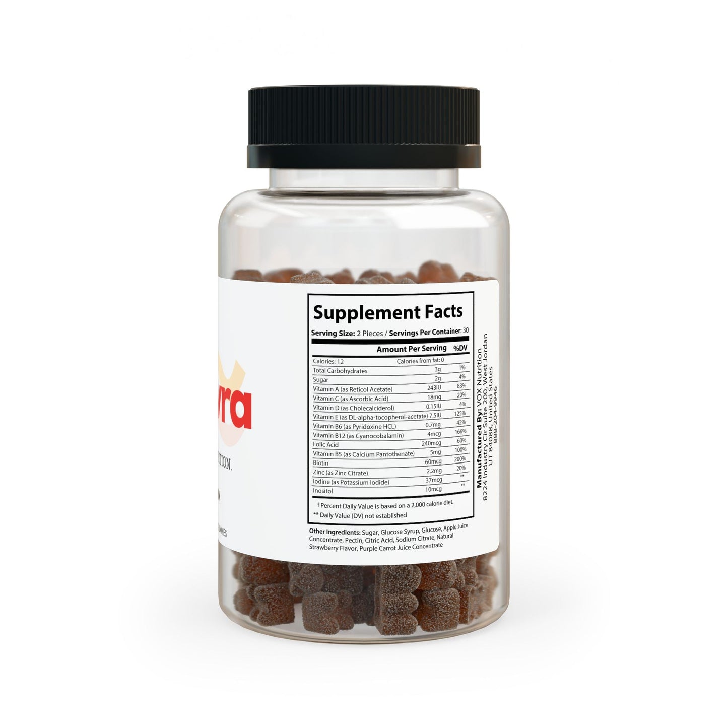 Multivra Multivitamin Gummies for Adults (60 Gummies) - Trending Wellness Store