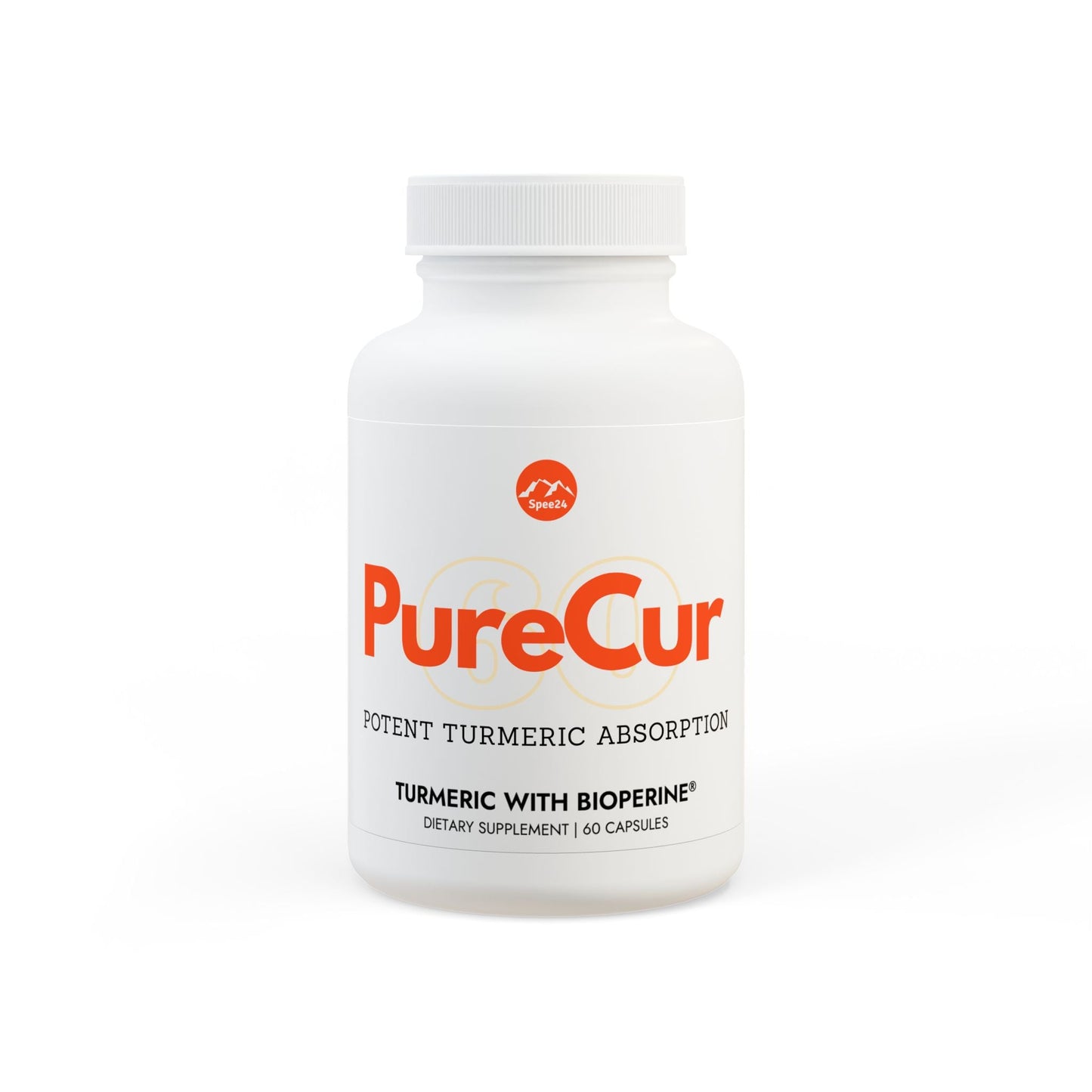PureCur Turmeric with Black Pepper Fruit Extract Supplement (60 Capsules) - Trending Wellness Store