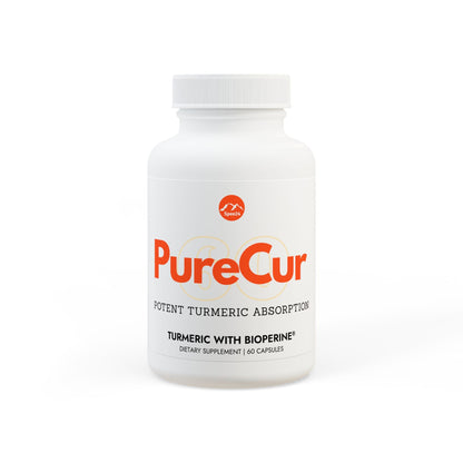 PureCur Turmeric with Black Pepper Fruit Extract Supplement (60 Capsules) - Trending Wellness Store