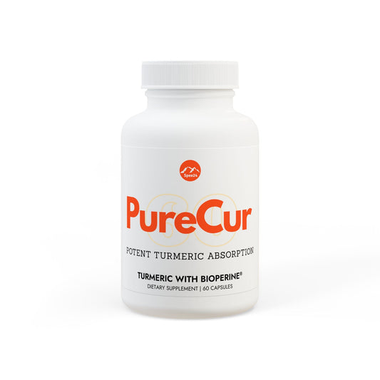 PureCur Turmeric with Black Pepper Fruit Extract Supplement (60 Capsules) - Trending Wellness Store