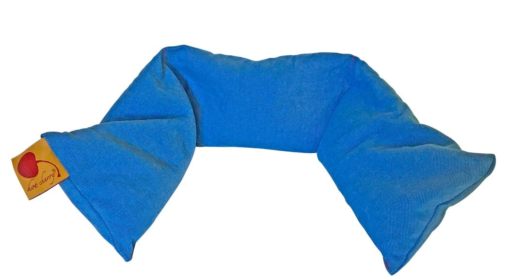 Hot Cherry Neck Wrap in Blue Denim - Trending Wellness Store