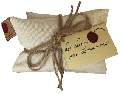 Hot Cherry Neck Wrap in Unbleached, Pre-washed, Natural Denim - Trending Wellness Store